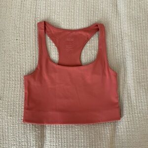 Revolve x Girlfriend Collective Pink Racerback Sports Bra Crop Tank Top Yoga